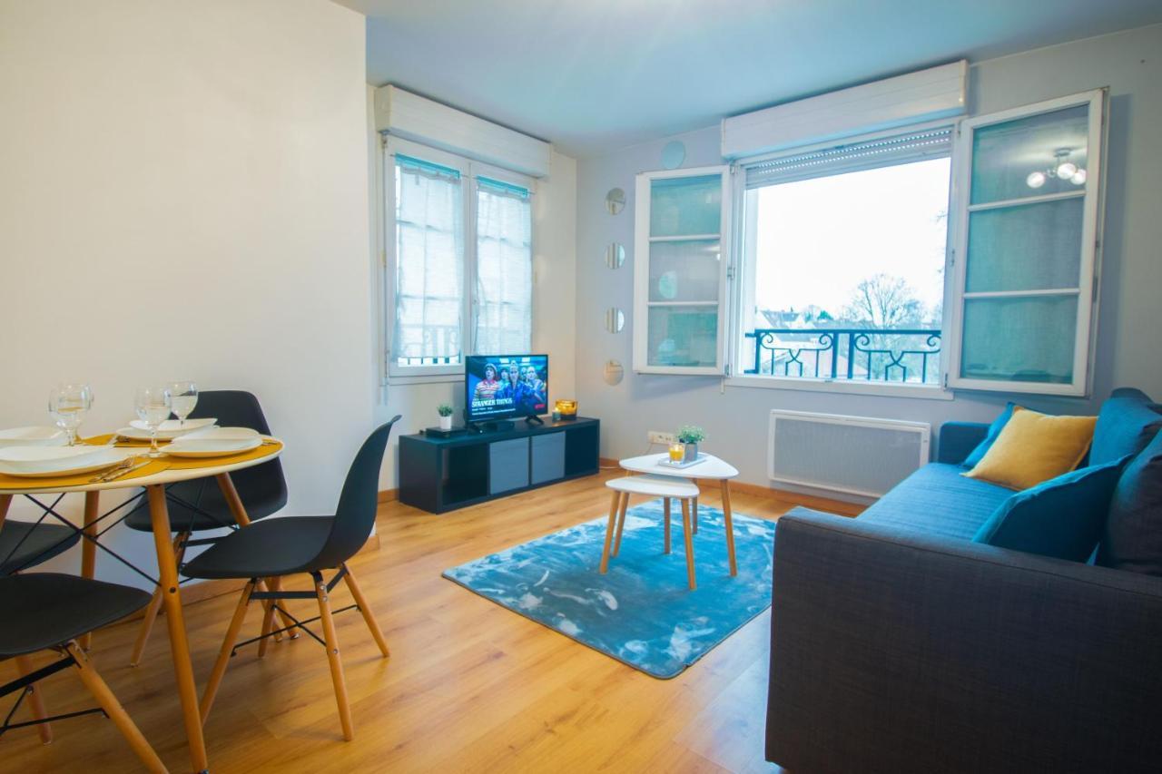 Apartmán Le Retro Chic - T2 Haut Standing Au Coeur De Corbeil - 48 M2 Exteriér fotografie